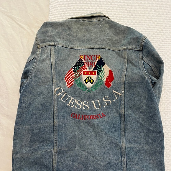 Guess USA Vintage Denim Jacket - Picture 2 of 2